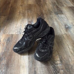 Asics Black Running Shoes